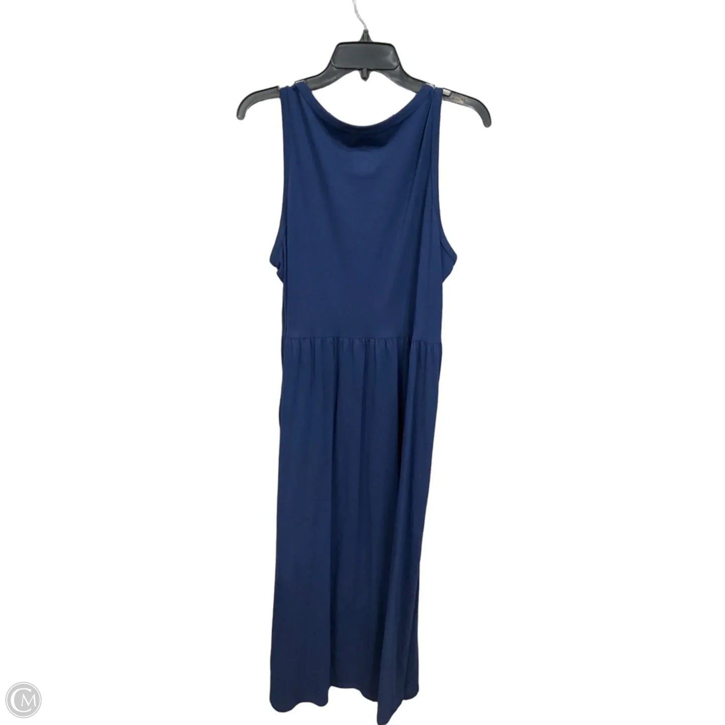 Dress Casual Maxi By Croft And Barrow In Blue, Size: Xl