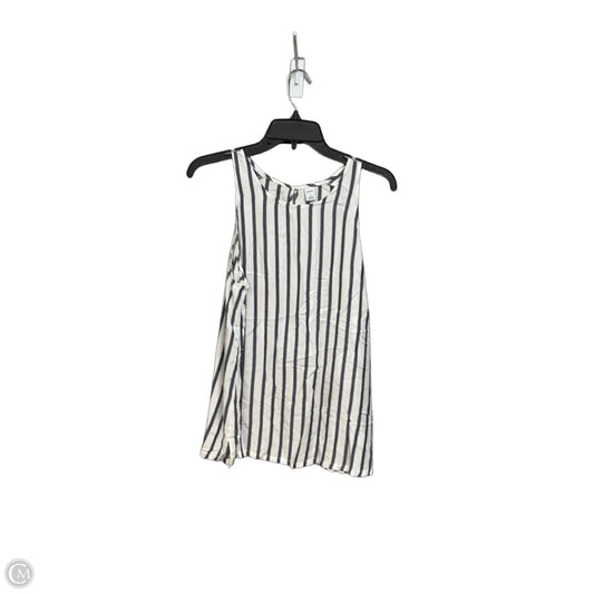 Top Sleeveless By Old Navy In Striped Pattern, Size: L