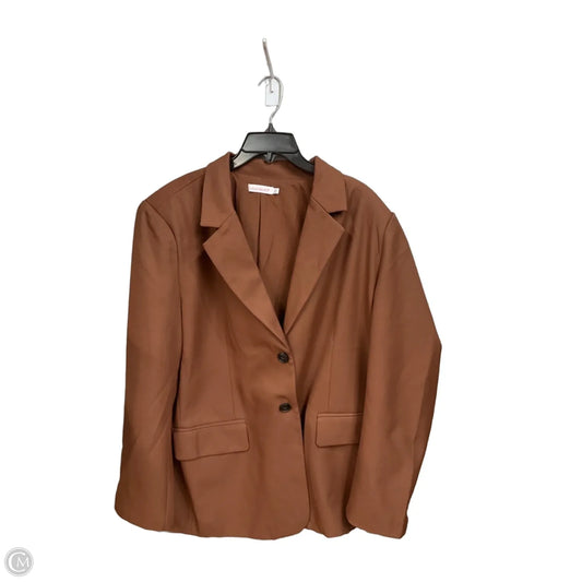 Blazer By Shoedazzle In Brown, Size: Xxl
