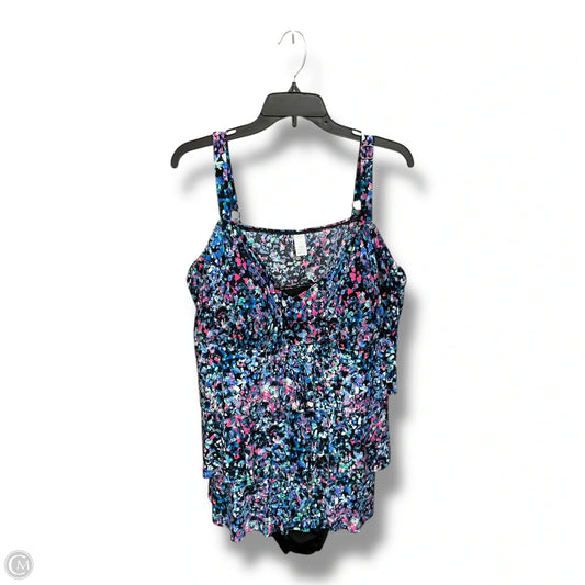 Swimsuit By Bal Harbour In Multi-colored, Size: 3x
