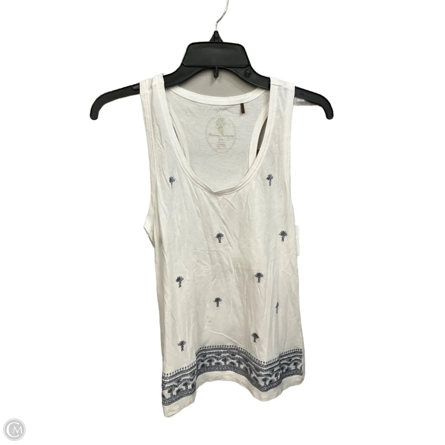Top Sleeveless By Tommy Bahama In Green & White, Size: M