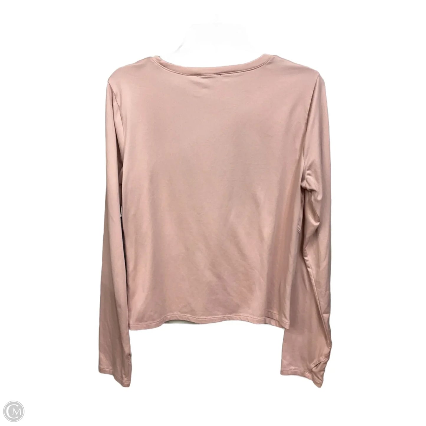 Athletic Top Long Sleeve Crewneck By Zobha In Pink, Size: L