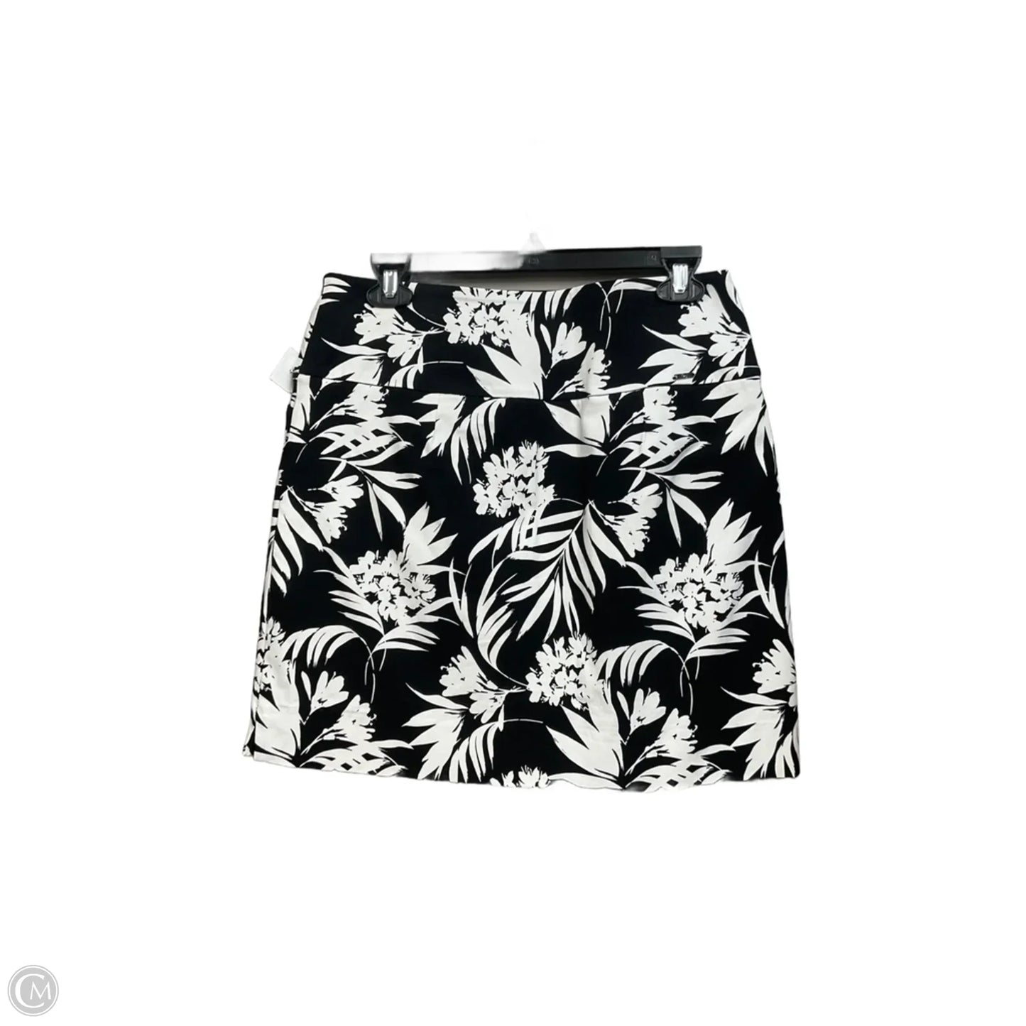 Skirt Mini & Short By Sc & Co In Tropical Print, Size: 8