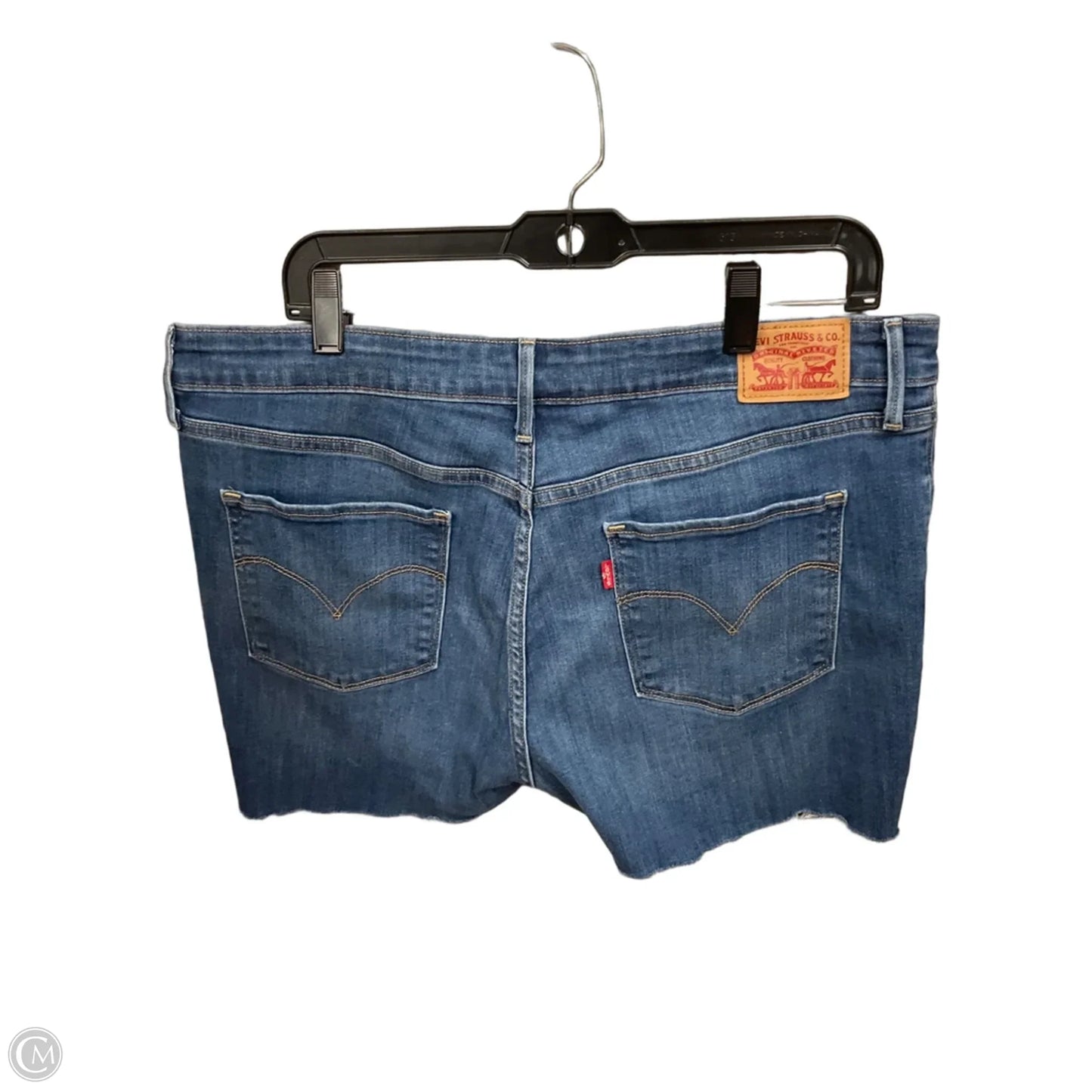 Shorts By Levis In Blue Denim, Size: 12