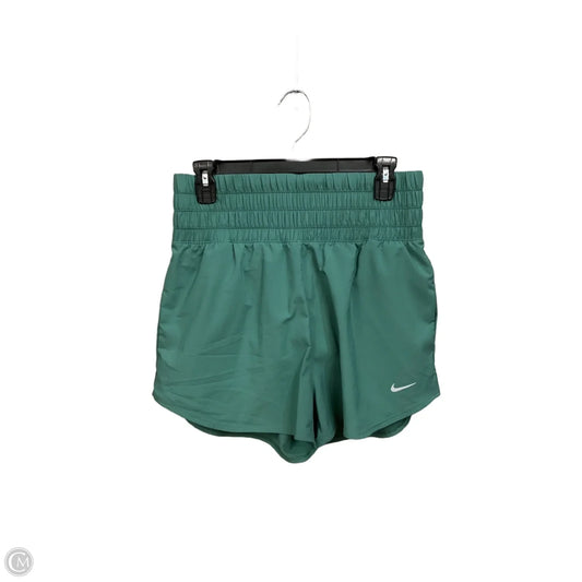Athletic Shorts By Nike Apparel In Green, Size: M