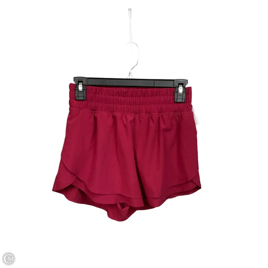 Athletic Shorts By Calia In Maroon, Size: Xs