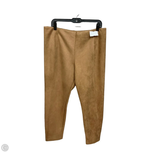 Pants Dress By Tahari In Tan, Size: 16
