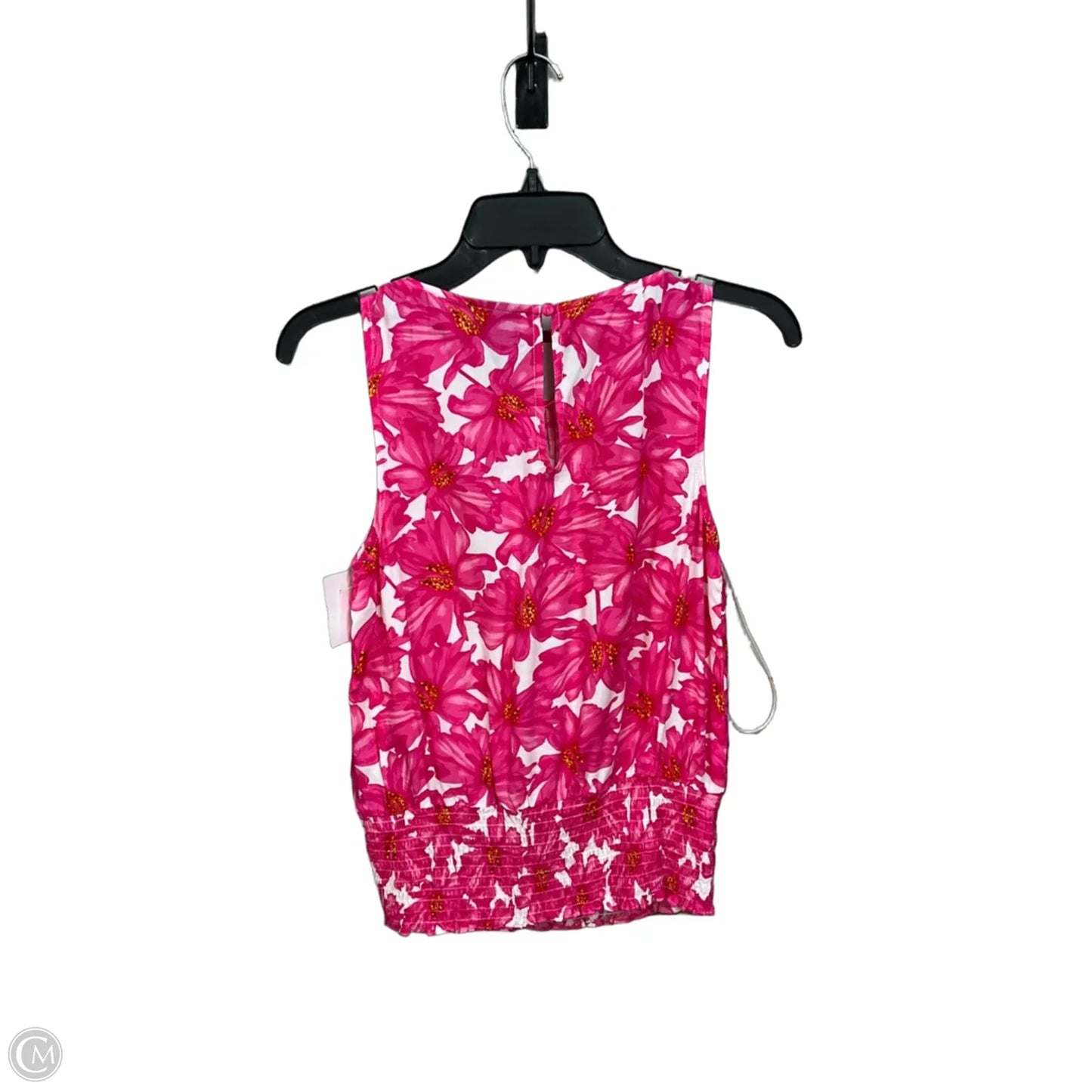 Top Sleeveless By Inc In Floral Print, Size: S