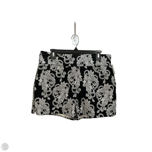 Shorts By Inc In Black & White, Size: 12