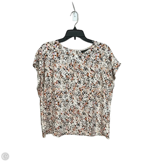 Top Sleeveless By Halogen In Multi-colored, Size: L