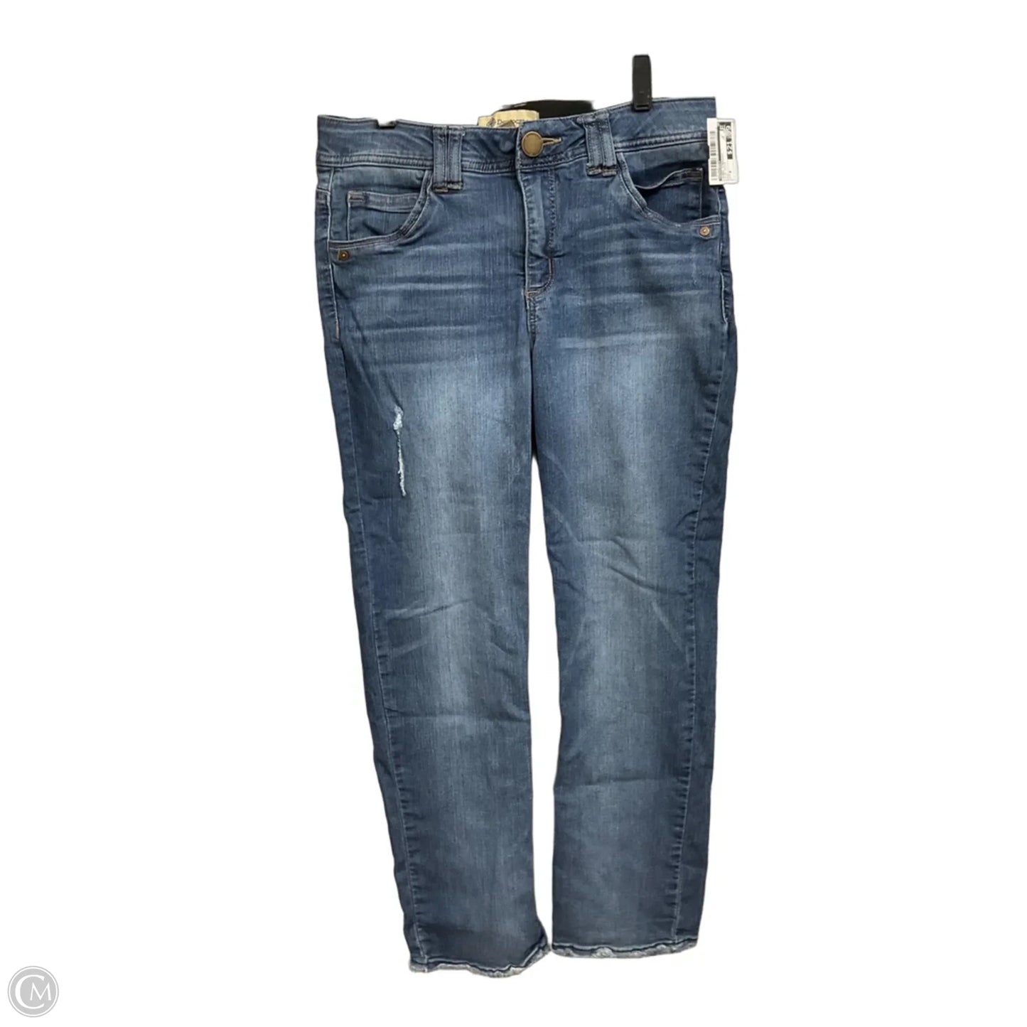 Jeans Straight By Democracy In Blue Denim, Size: 8