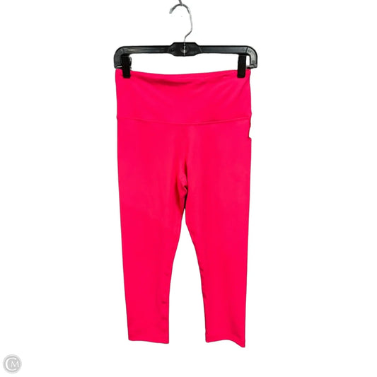 Athletic Leggings By 90 Degrees By Reflex In Pink, Size: S