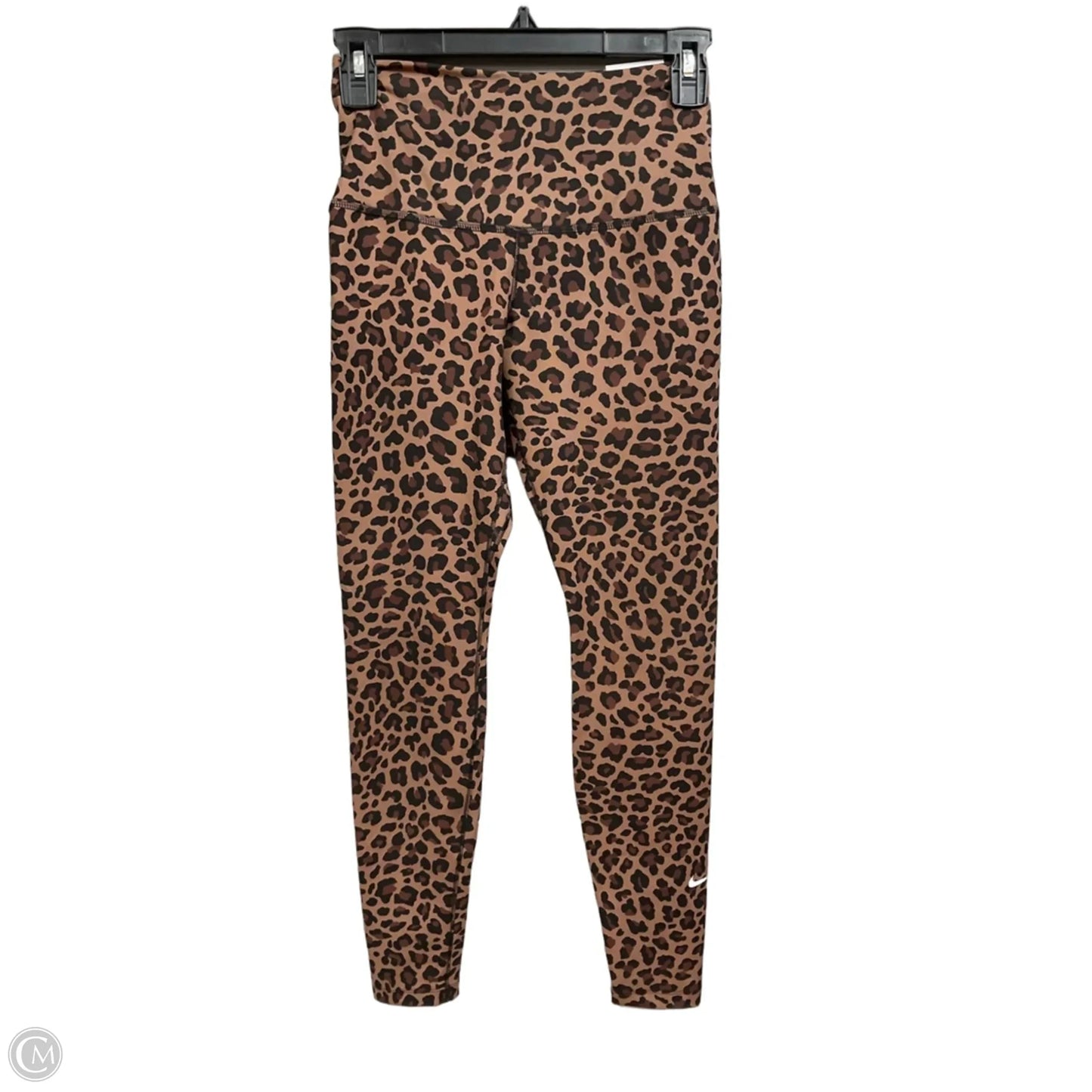Athletic Leggings By Nike Apparel In Animal Print, Size: Xs