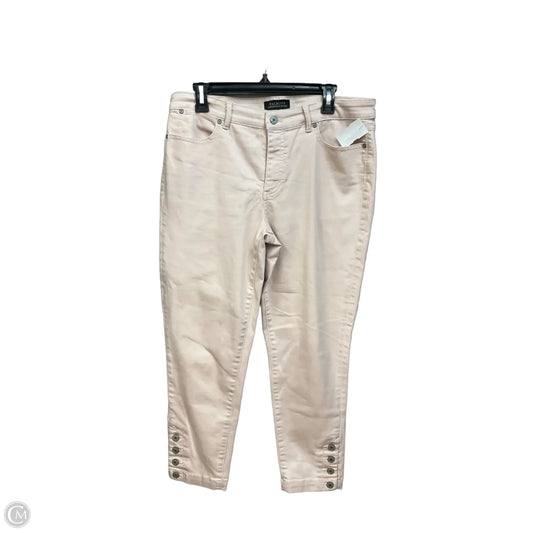 Pants Other By Talbots In Pink Denim, Size: 12
