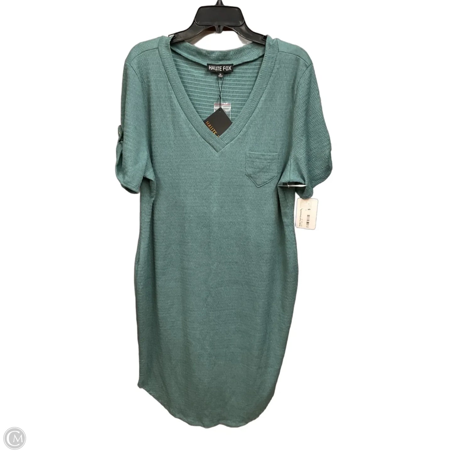 Dress Casual Short By Clothes Mentor In Green, Size: 3x