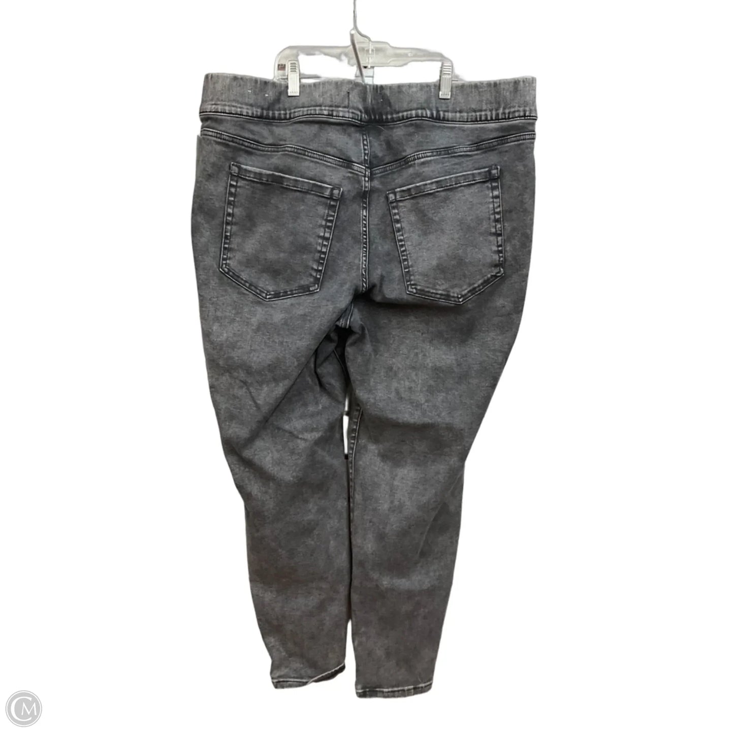 Jeans Jeggings By Lane Bryant In Grey Denim, Size: 22
