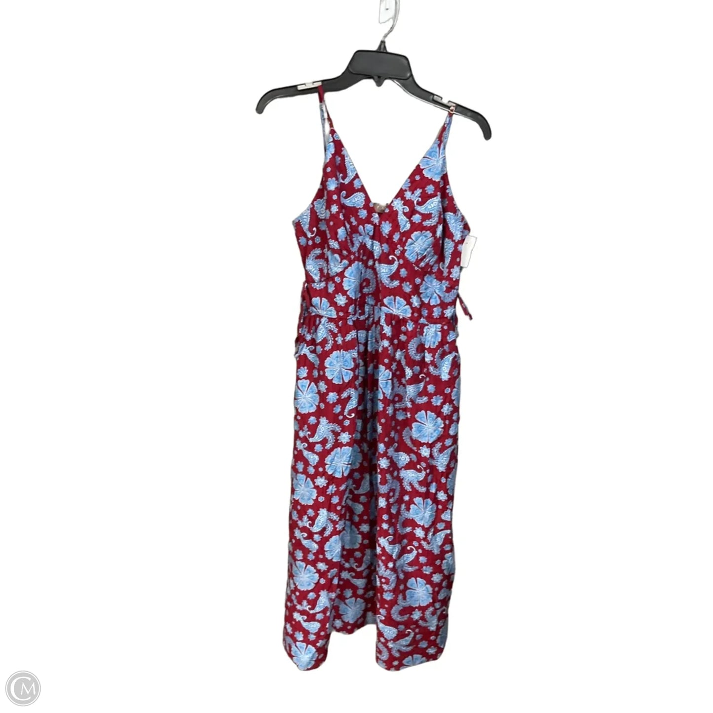 Dress Casual Midi By Loft In Floral Print, Size: Sp