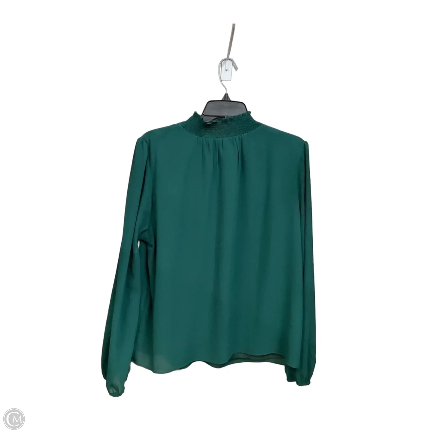 Top Long Sleeve By J. Crew In Green, Size: L
