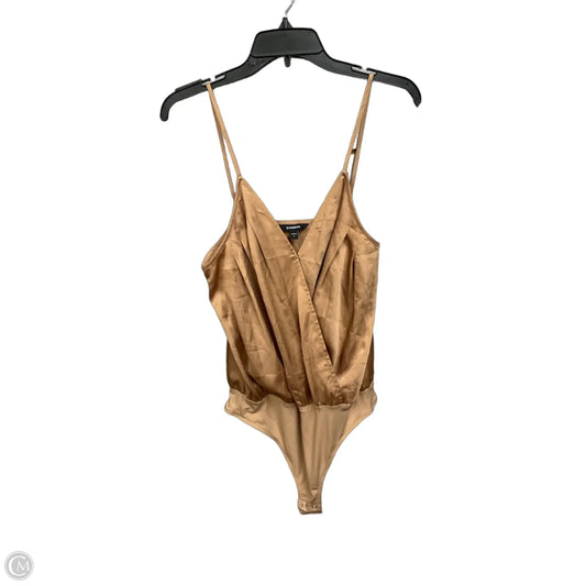 Bodysuit By Express In Tan, Size: M