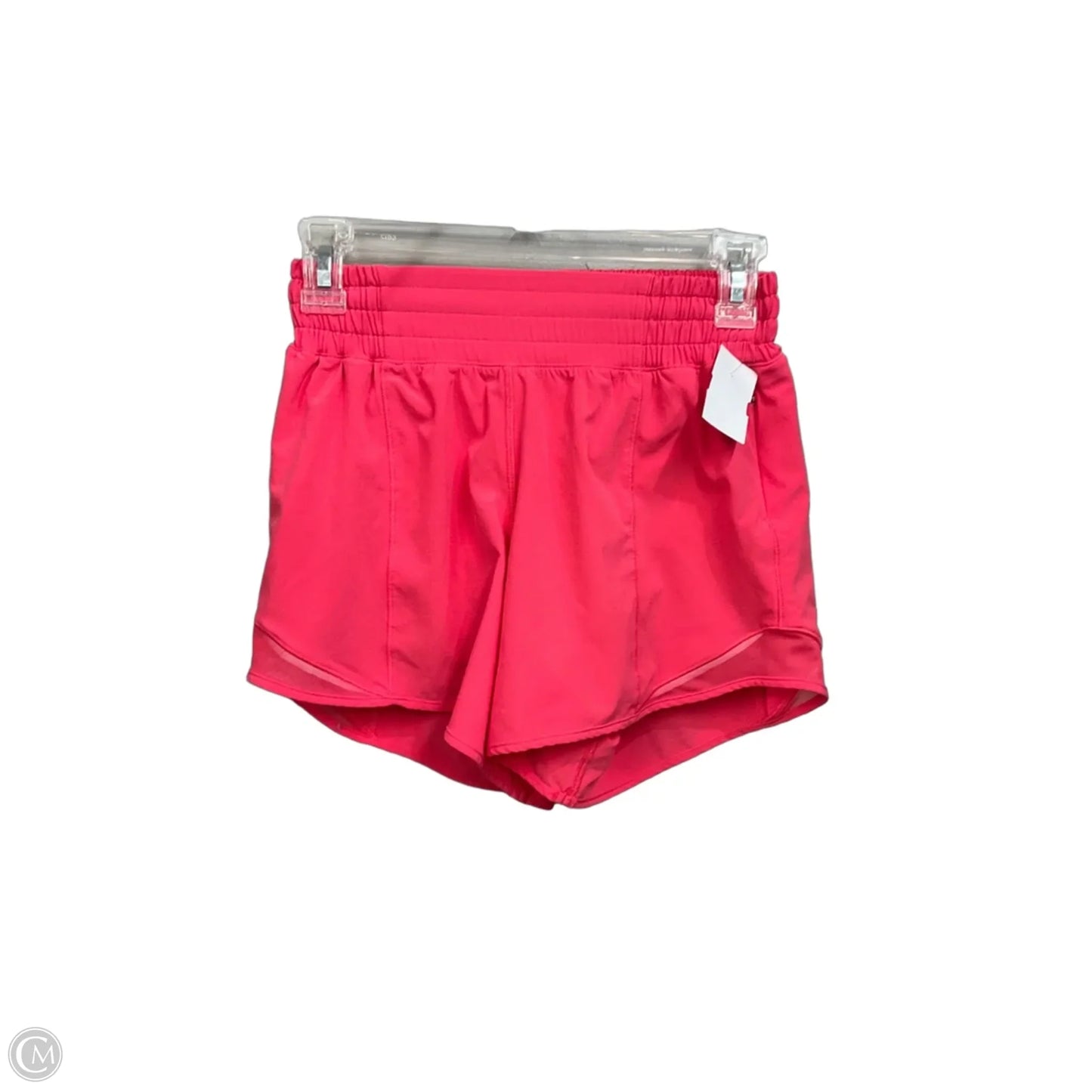 Athletic Shorts By Lululemon In Pink, Size: Xs