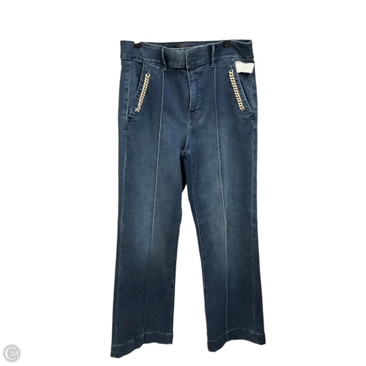 Jeans Wide Leg By White House Black Market In Blue Denim, Size: 12