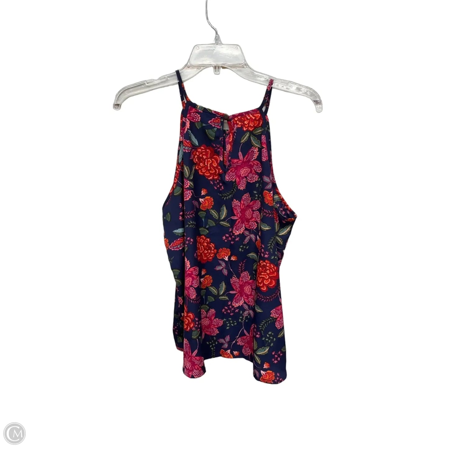 Top Sleeveless By Papermoon In Floral Print, Size: Xlp