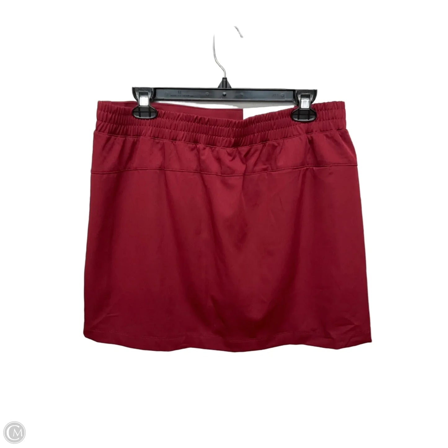 Athletic Skort By Lady Hagen In Maroon, Size: L