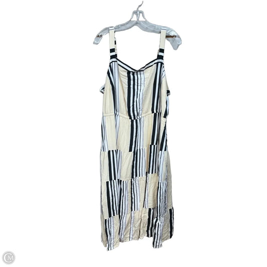 Dress Casual Midi By Lane Bryant In Multi-colored, Size: Xxl