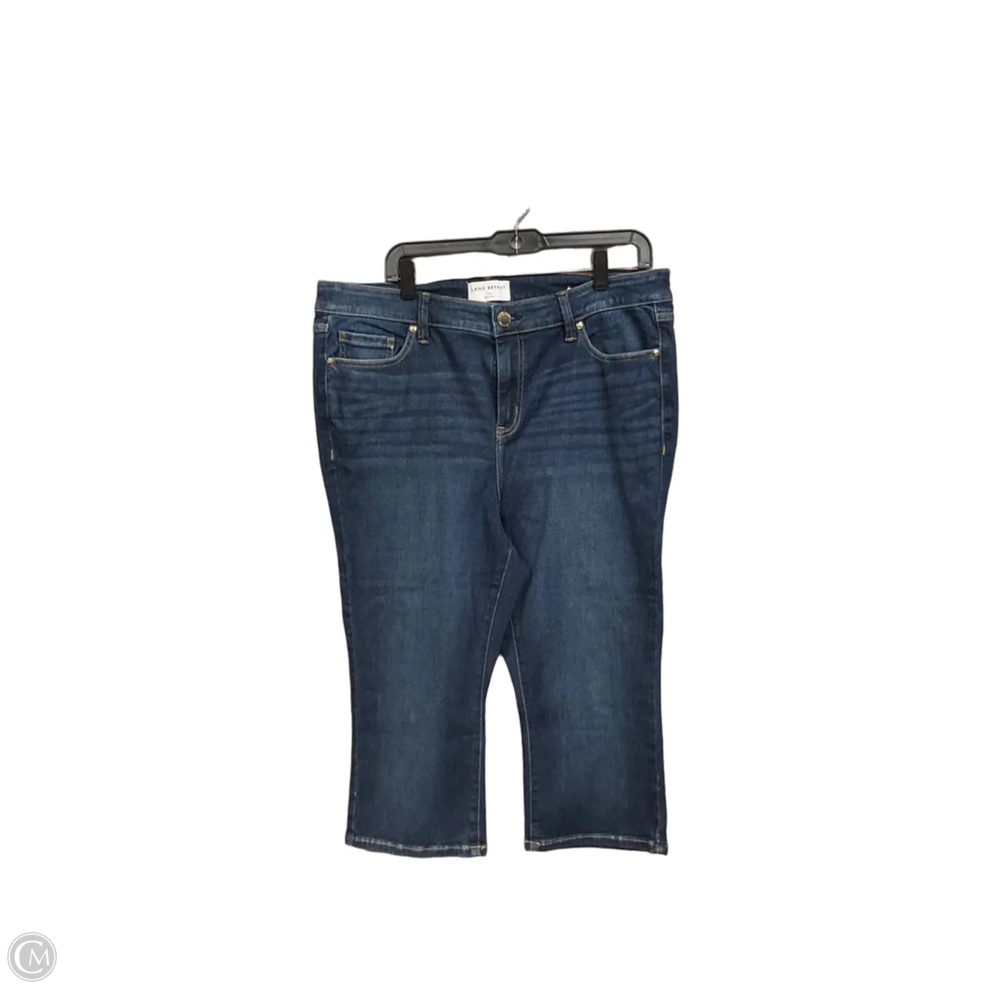Capris By Lane Bryant In Blue Denim, Size: 18