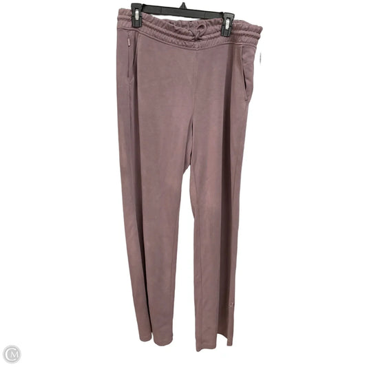 Athletic Pants By Athleta In Mauve, Size: 12