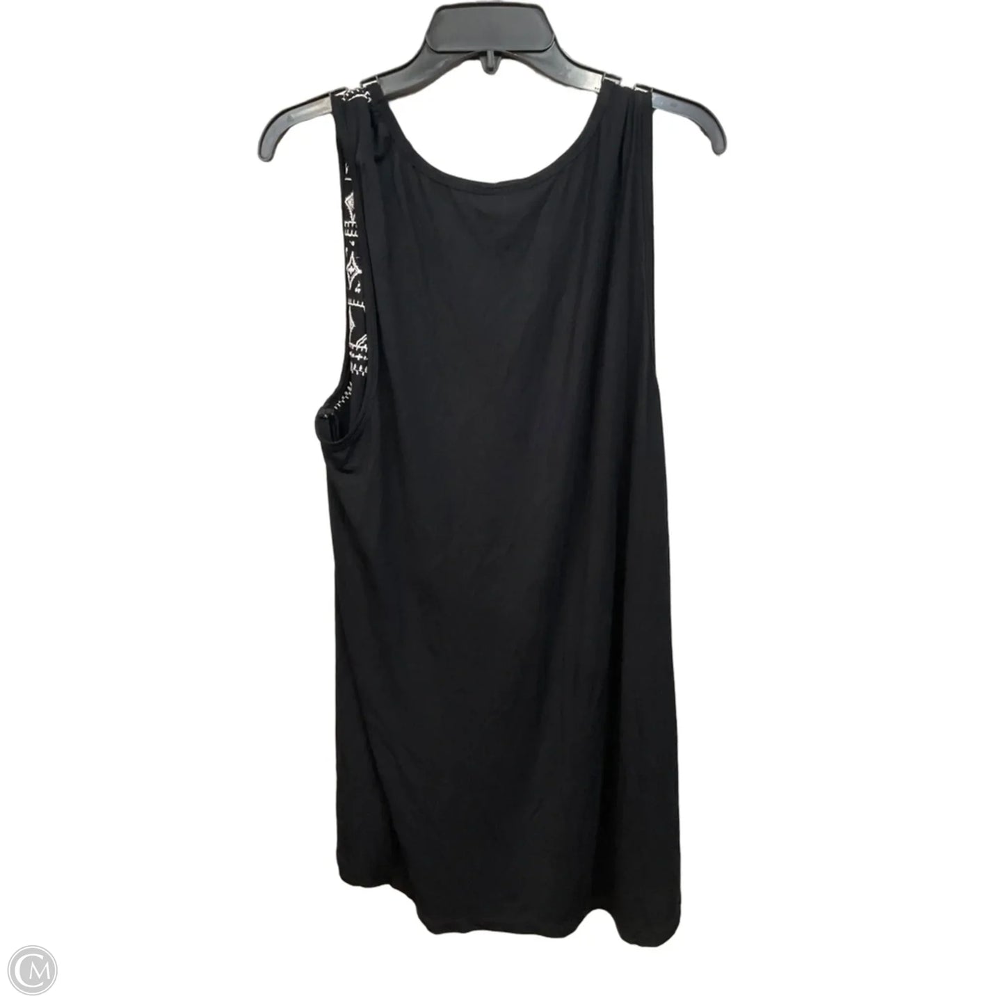 Tunic Sleeveless By Torrid In Black & White, Size: 3x
