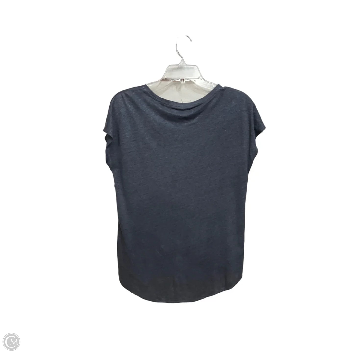 Top Short Sleeve Basic By Loft In Grey, Size: Xs