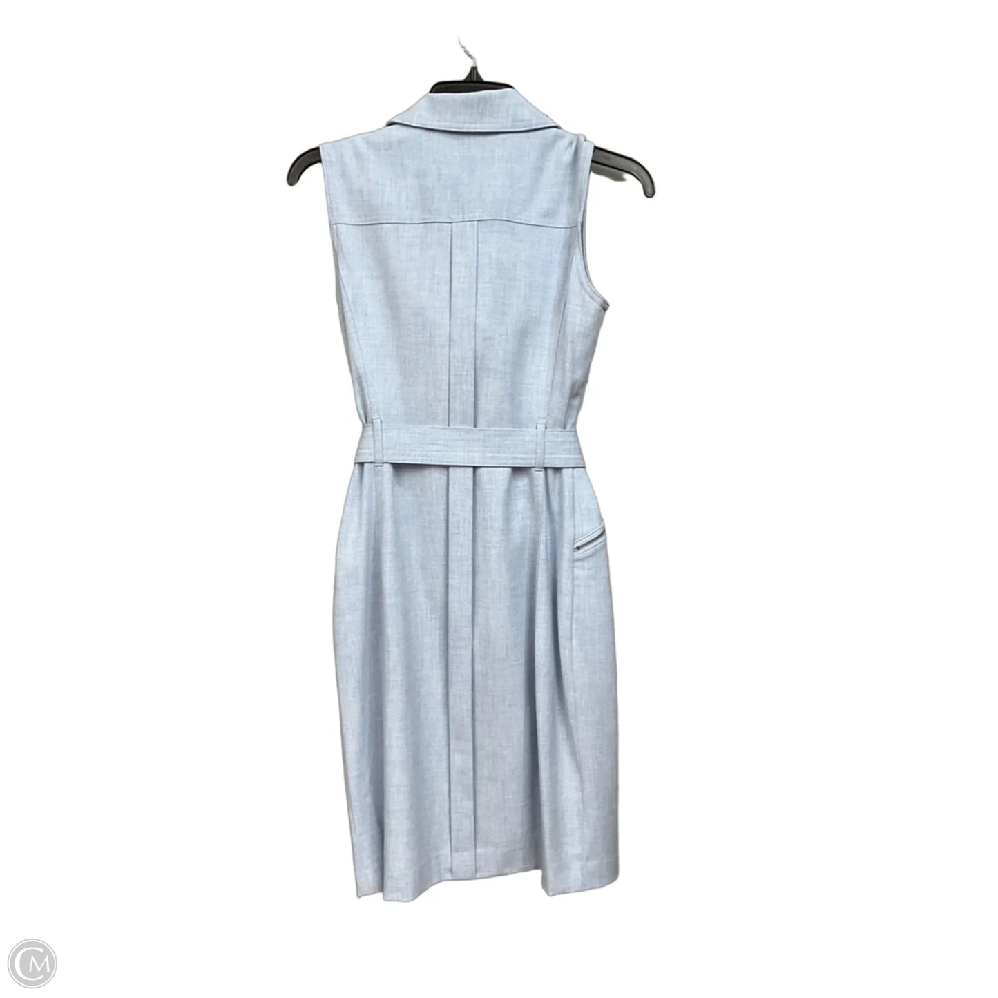 Dress Casual Short By Calvin Klein In Blue, Size: Xs