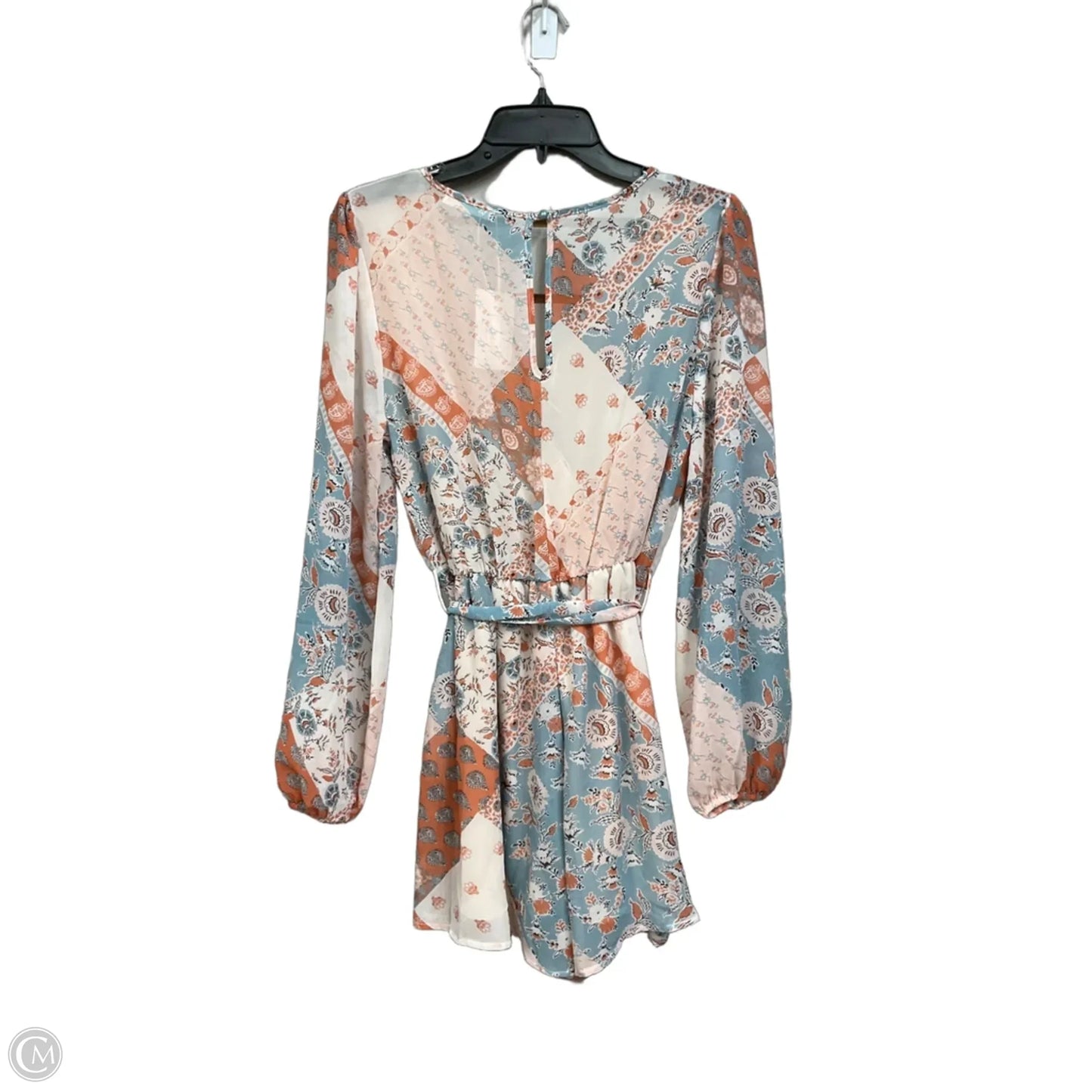 Romper By Active Usa In Floral Print, Size: M