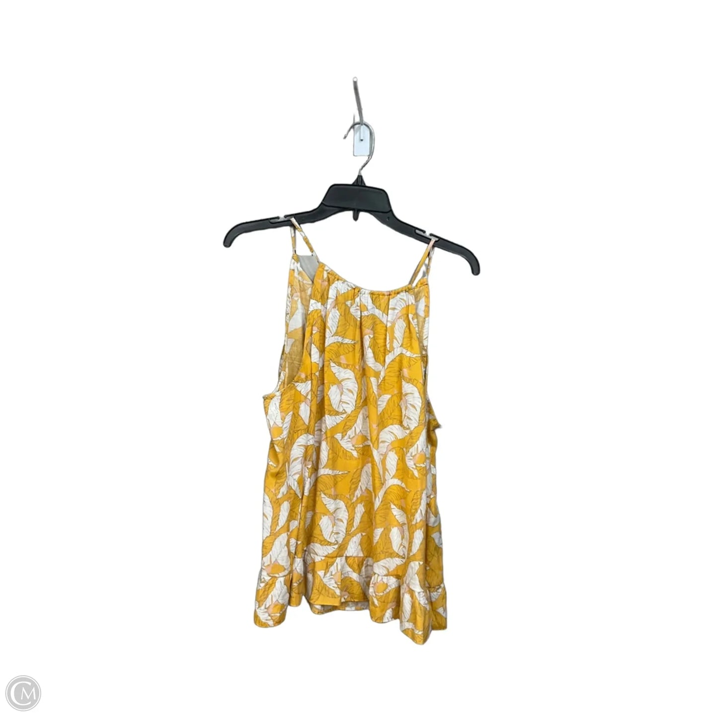 Top Sleeveless By Nine West In Tropical Print, Size: L