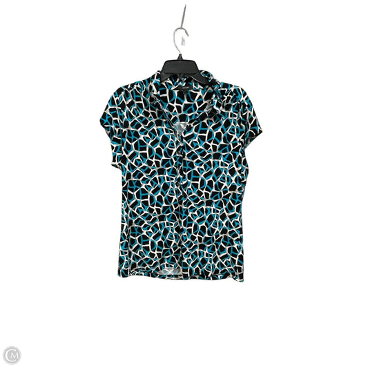 Top Short Sleeve By Alfani In Multi-colored, Size: Xl