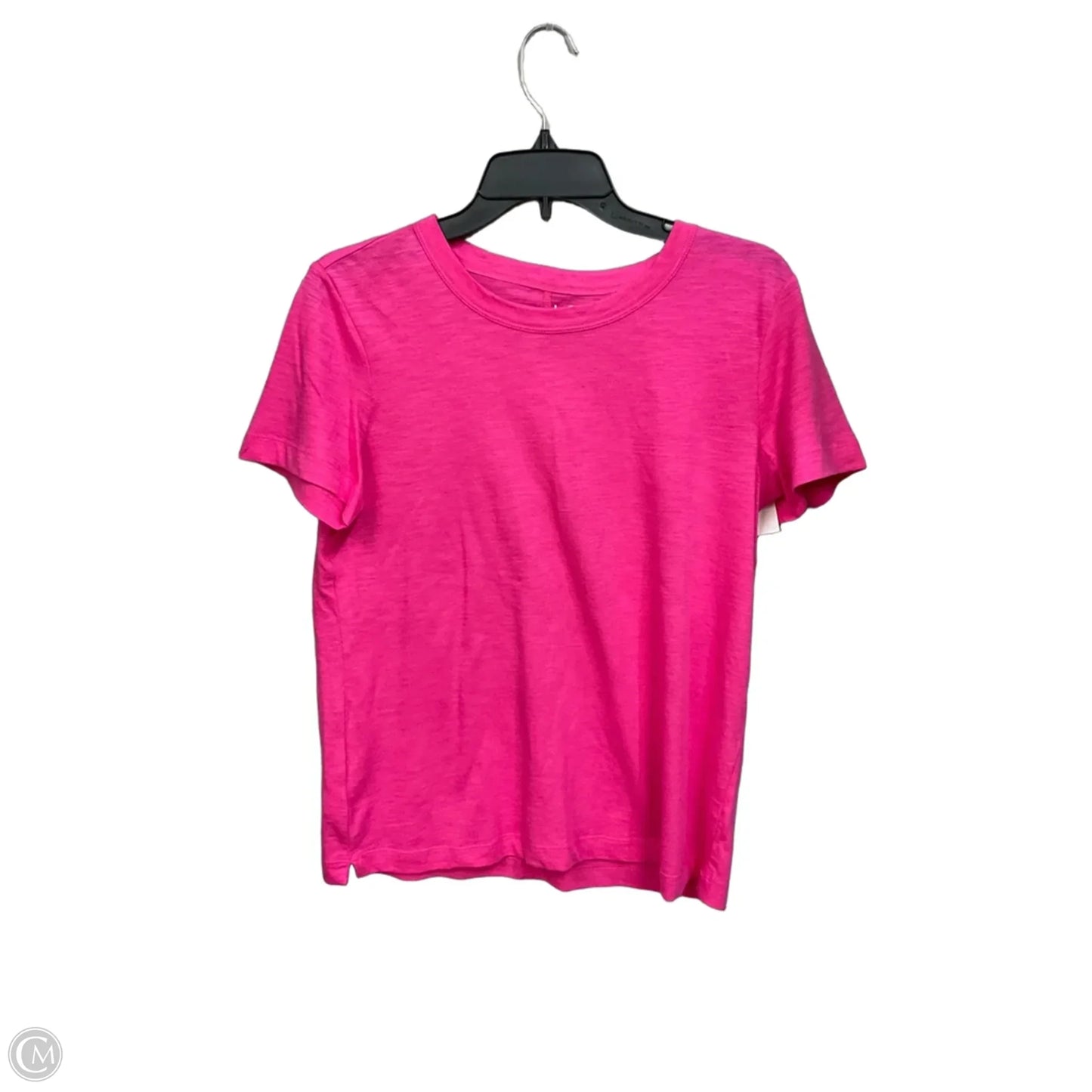 Top Short Sleeve Basic By Loft In Pink, Size: S