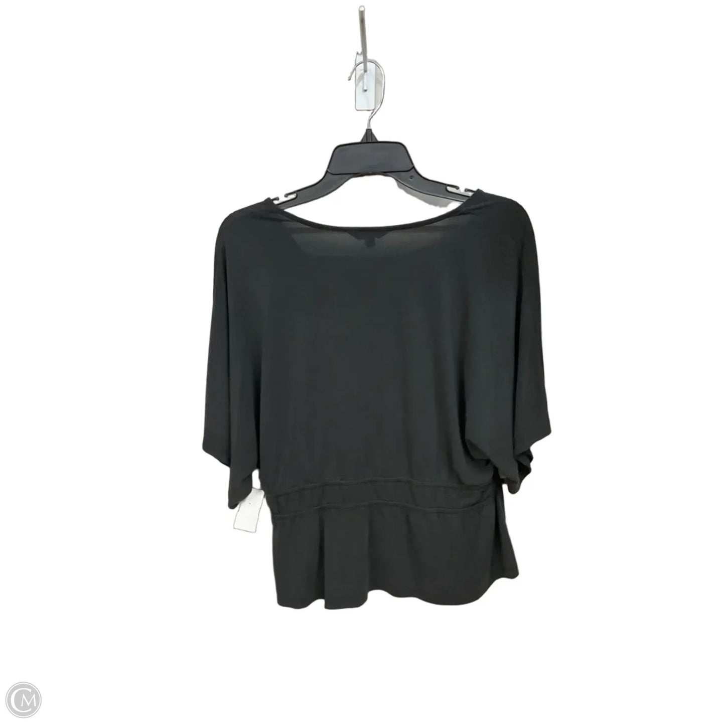 Top Short Sleeve By Lucky Brand In Black, Size: L