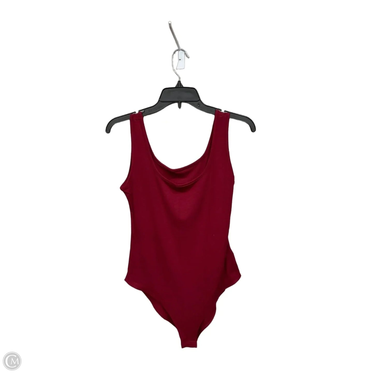 Bodysuit By Mangopop In Maroon, Size: Xl