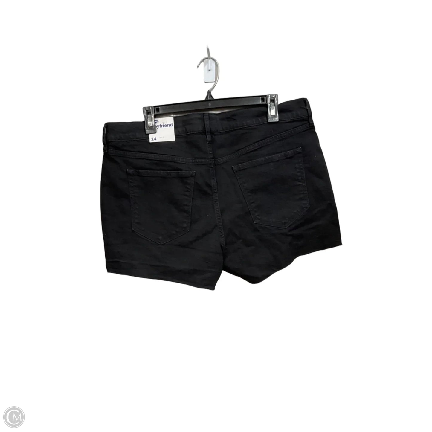 Shorts By Old Navy In Black Denim, Size: 14