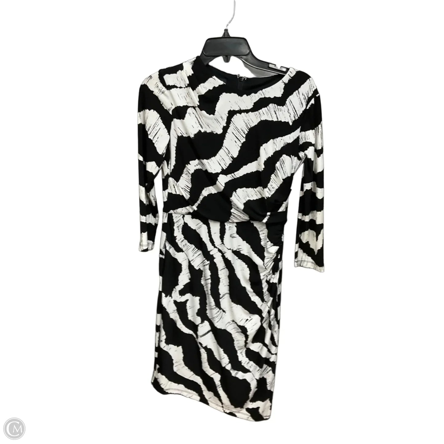 Dress Casual Short By Inc In Black & White, Size: S