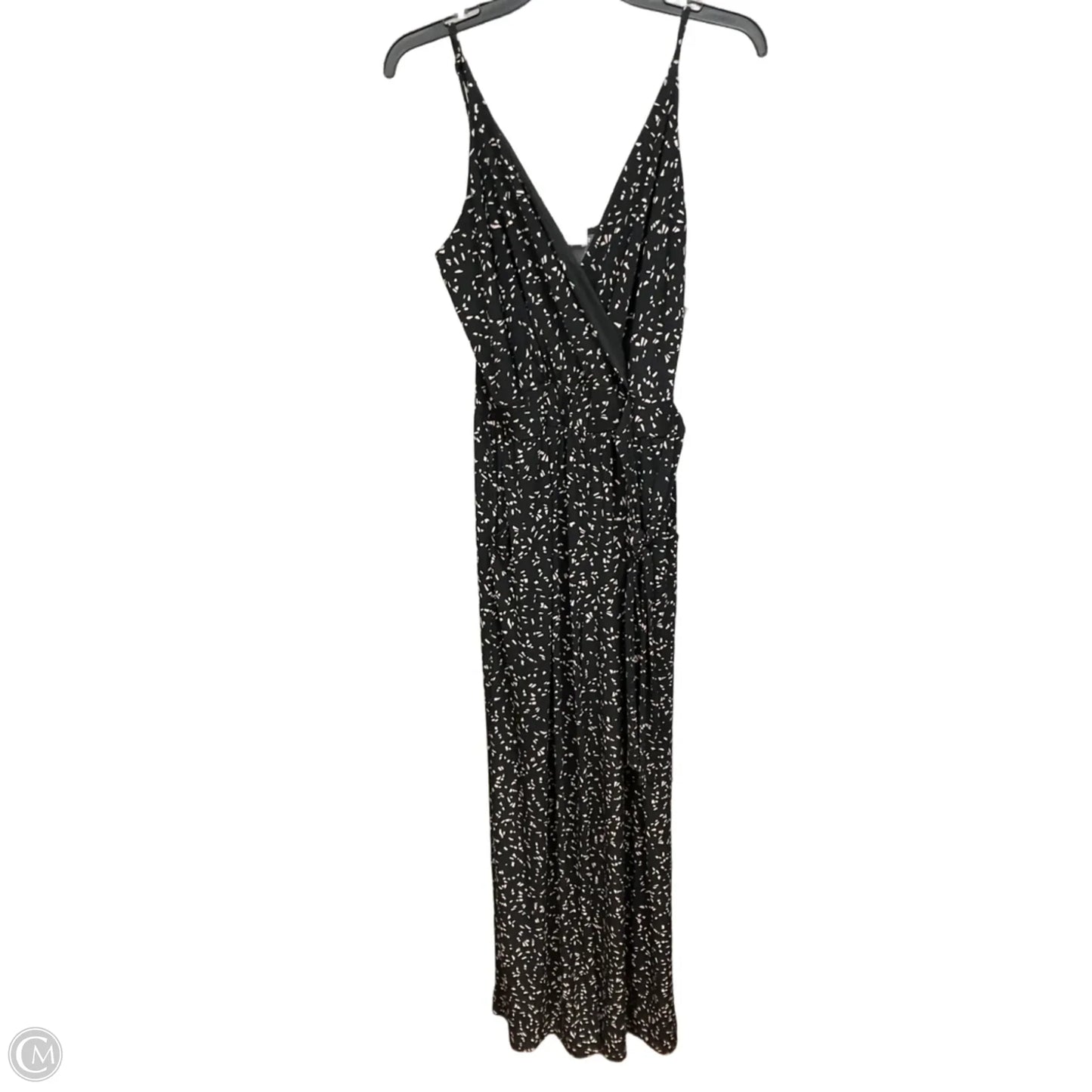 Jumpsuit By Kaileigh In Black & Cream, Size: L