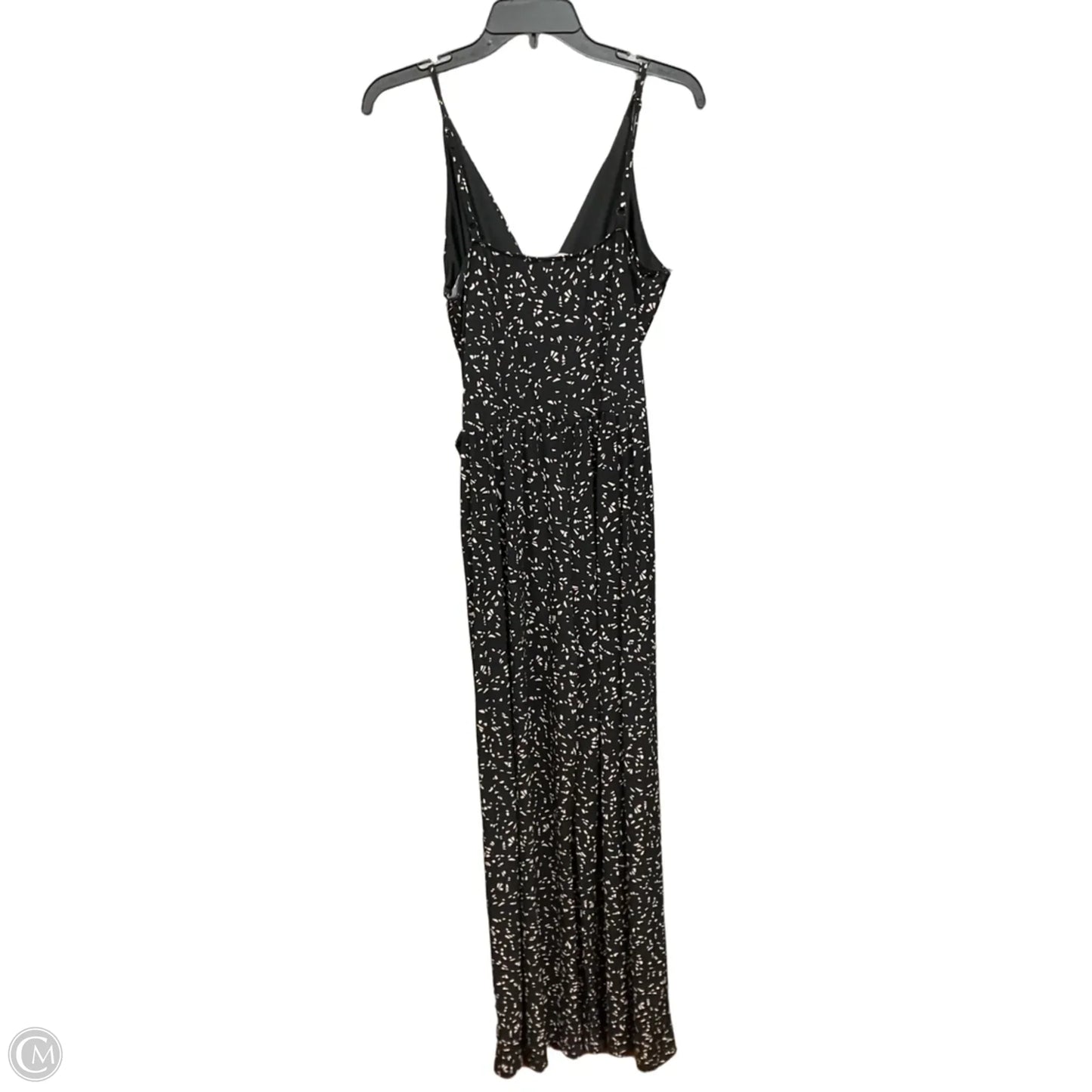 Jumpsuit By Kaileigh In Black & Cream, Size: L