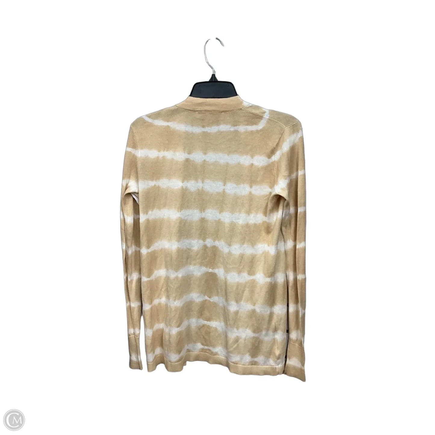 Cardigan By Loft In Tan & White, Size: Xs