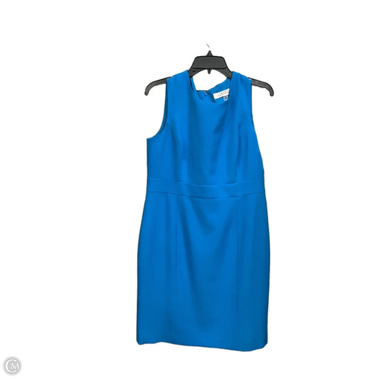 Dress Casual Short By Kasper In Blue, Size: L