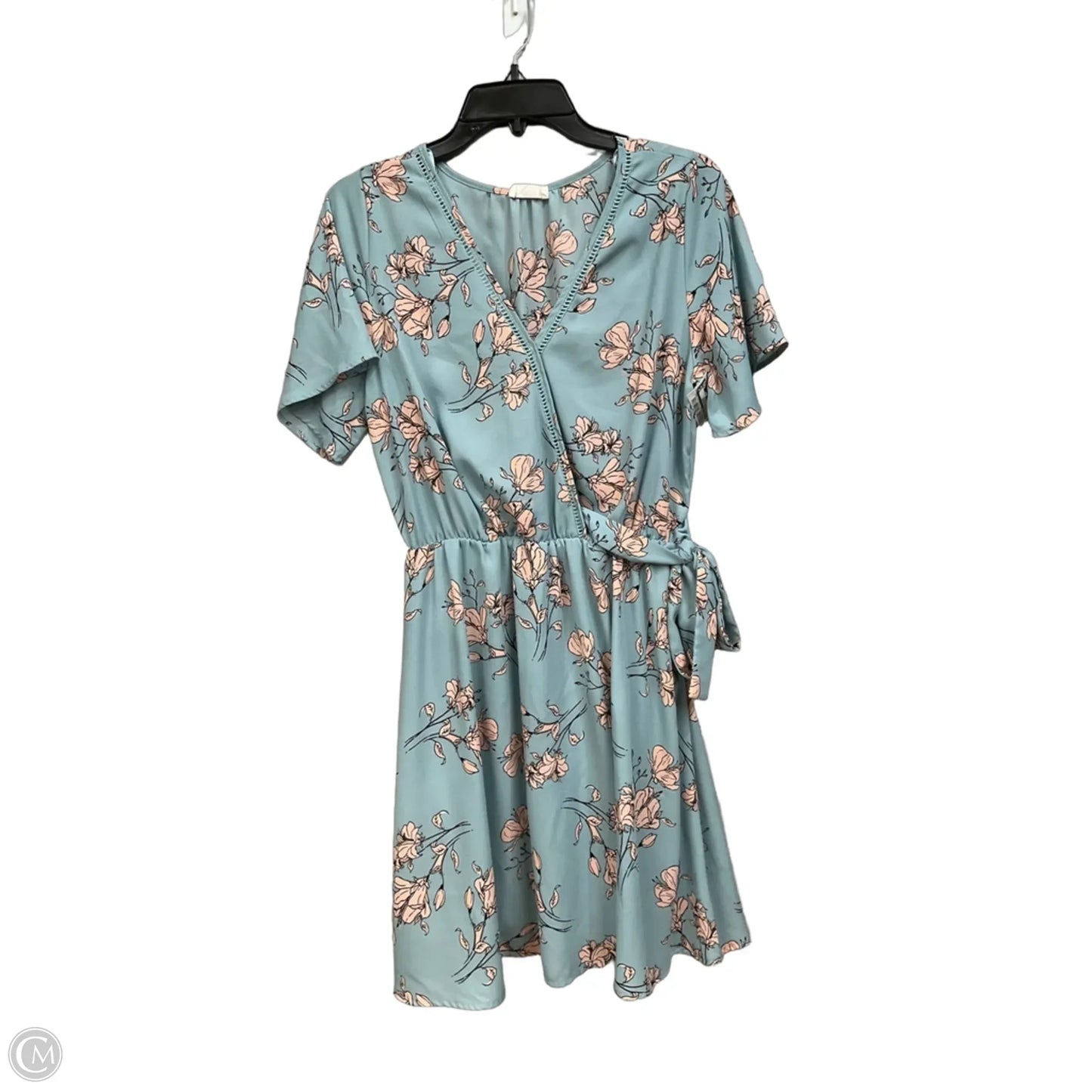 Dress Casual Short By Sienna Sky In Floral Print, Size: L