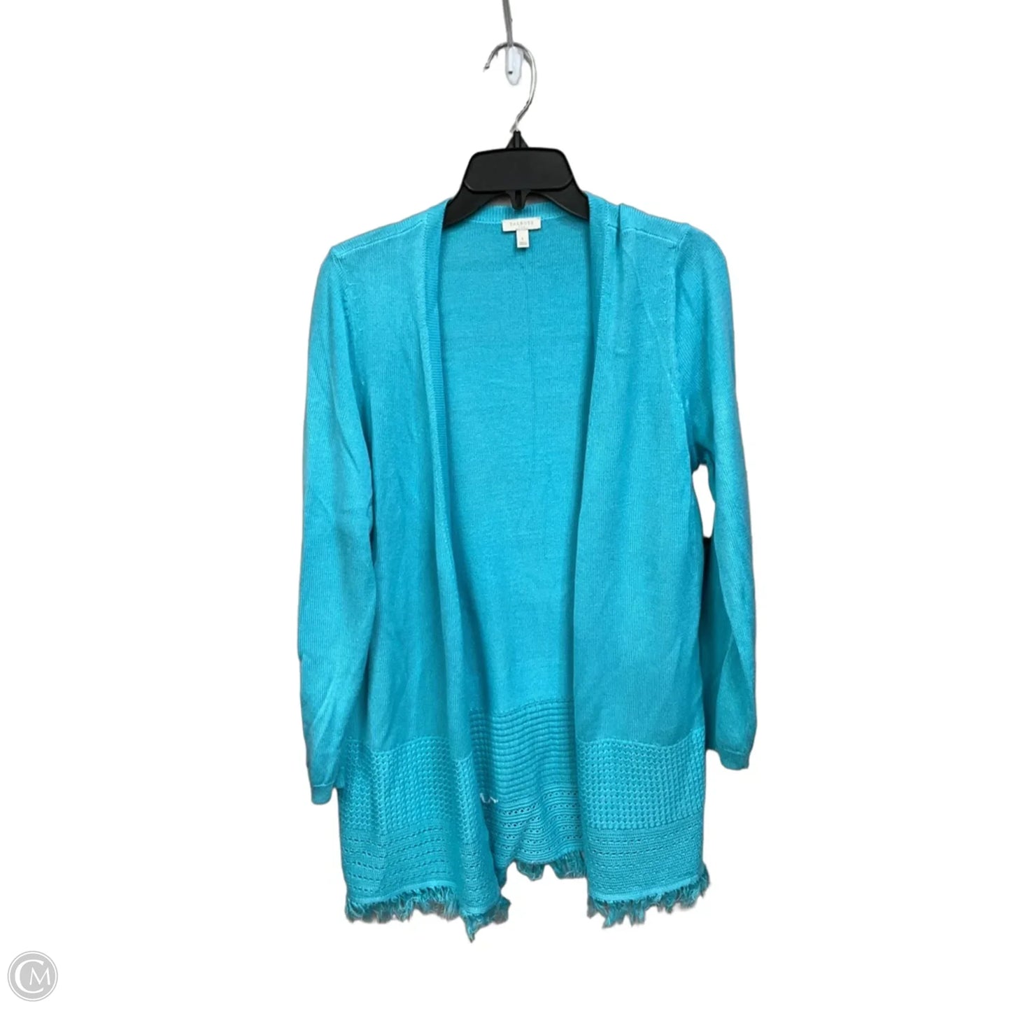 Cardigan By Talbots In Aqua, Size: L