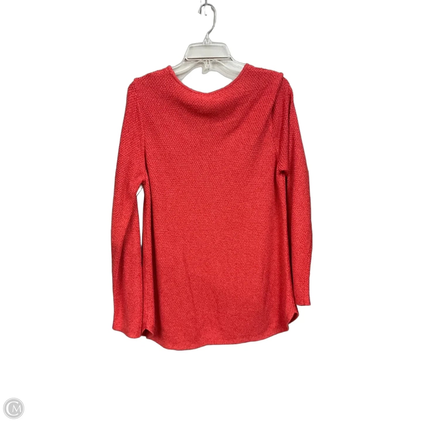 Top Long Sleeve By J. Jill In Red, Size: L