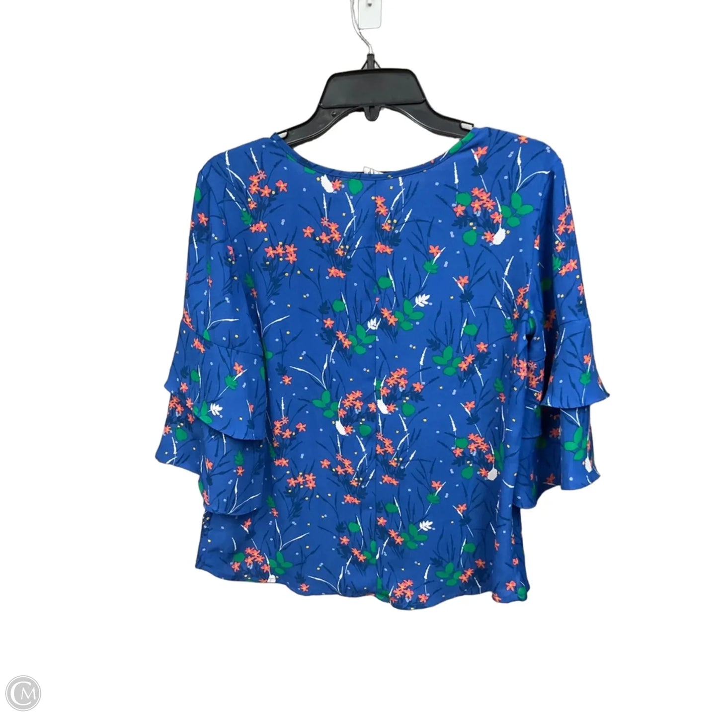 Blouse 3/4 Sleeve By Gap In Floral Print, Size: S