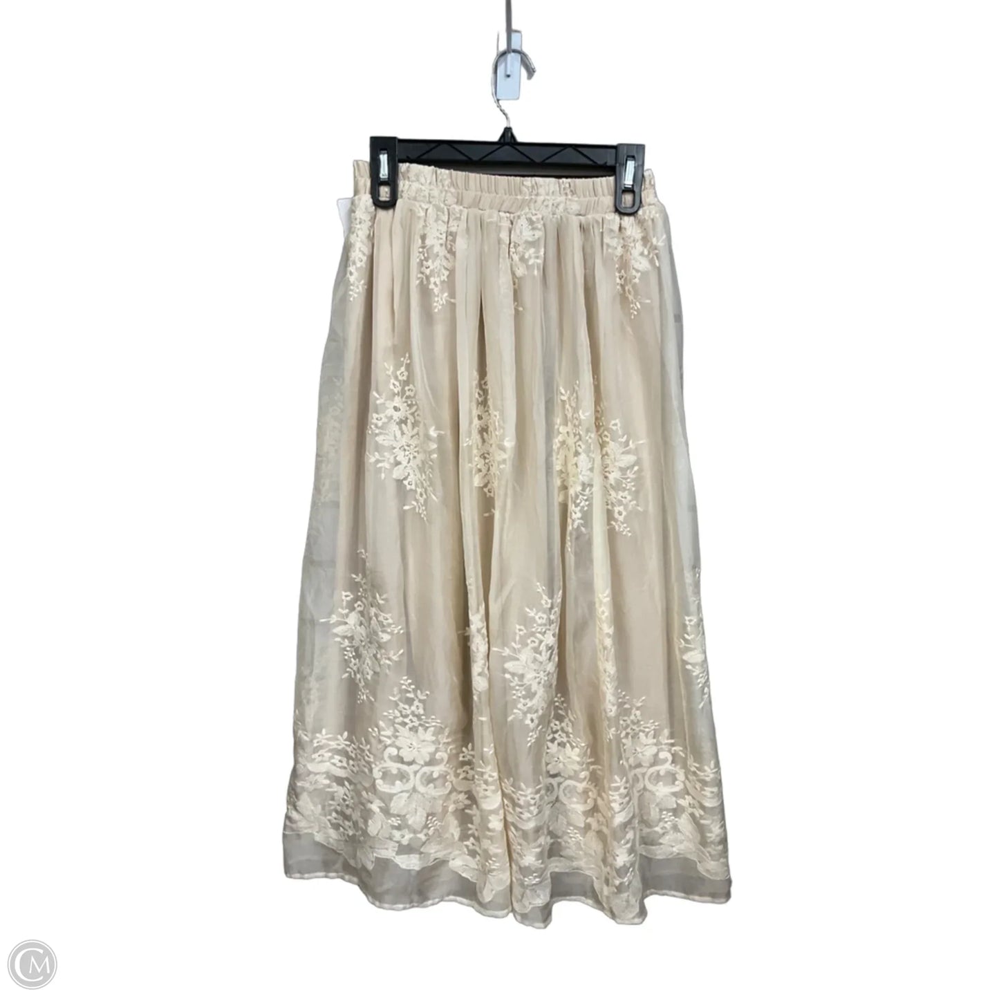 Skirt Maxi By Bohme In Beige, Size: 2